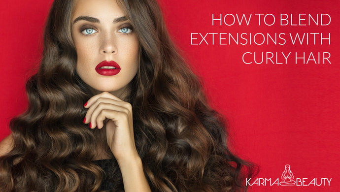 How To Blend Extensions With Curly Hair