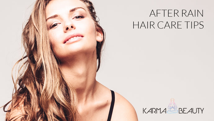 After Rain Haircare Tips