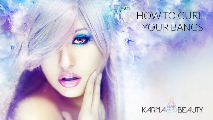 How To Curl Bangs