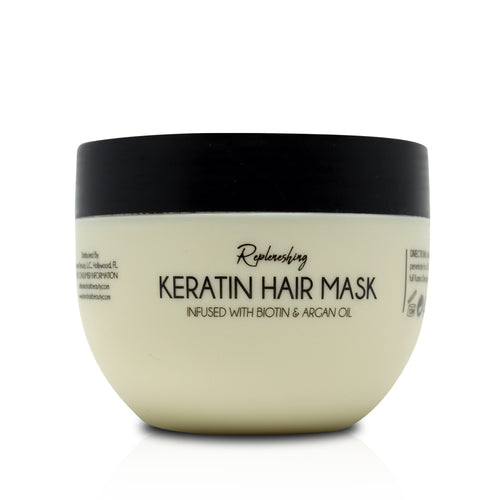 Keratin Hair Mask Infused with Biotin and Argan Oil
